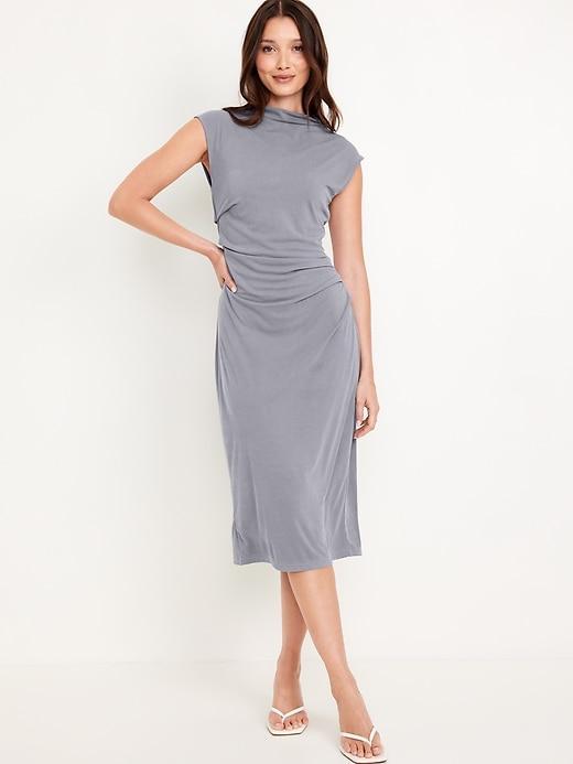 Ribbed Midi Dress Product Image