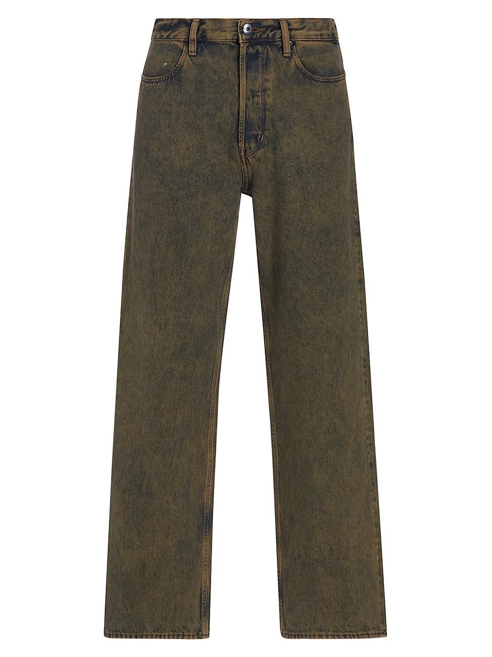 Mens D-Type 96 Straight-Leg Jeans product image