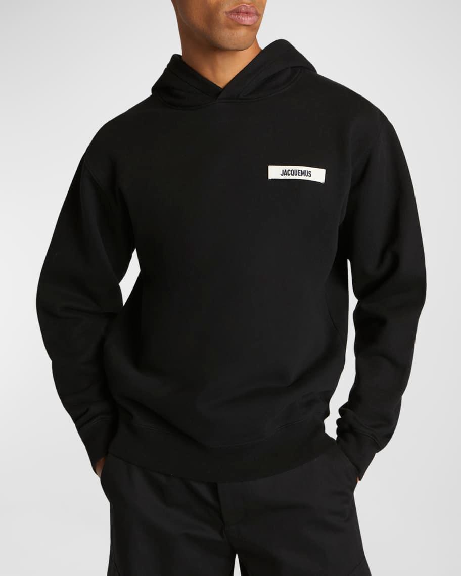 Mens Grosgrain Logo Hoodie Product Image