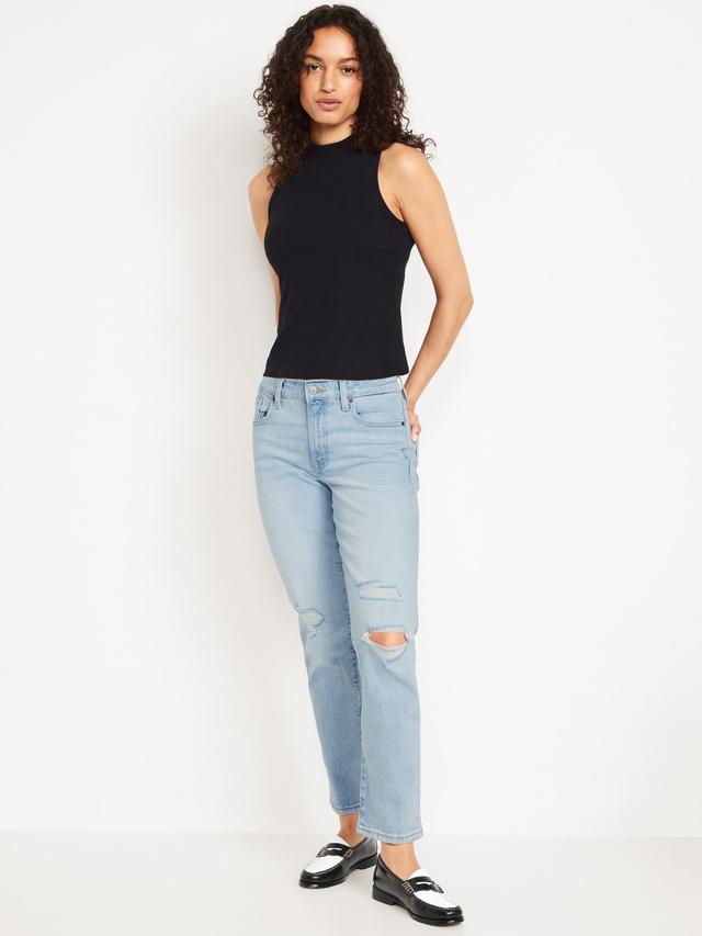 Mid-Rise OG Straight Ankle Jeans Product Image