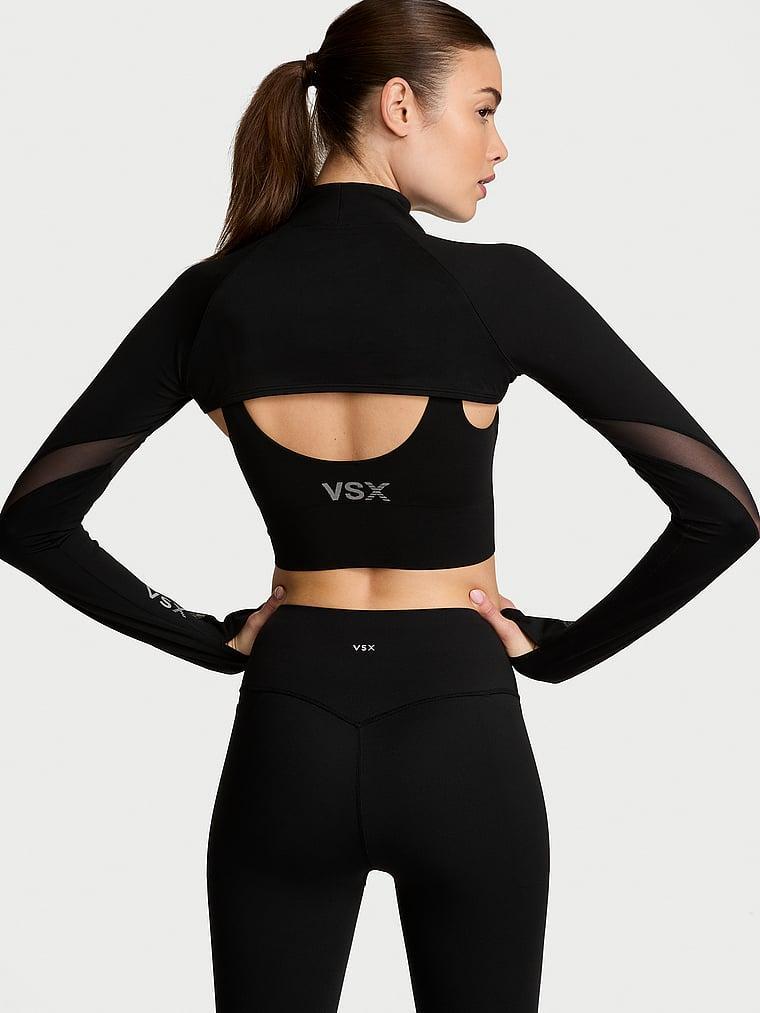 VSX Activate™ SuedeEffect Cross-Strap Sports Bra Product Image