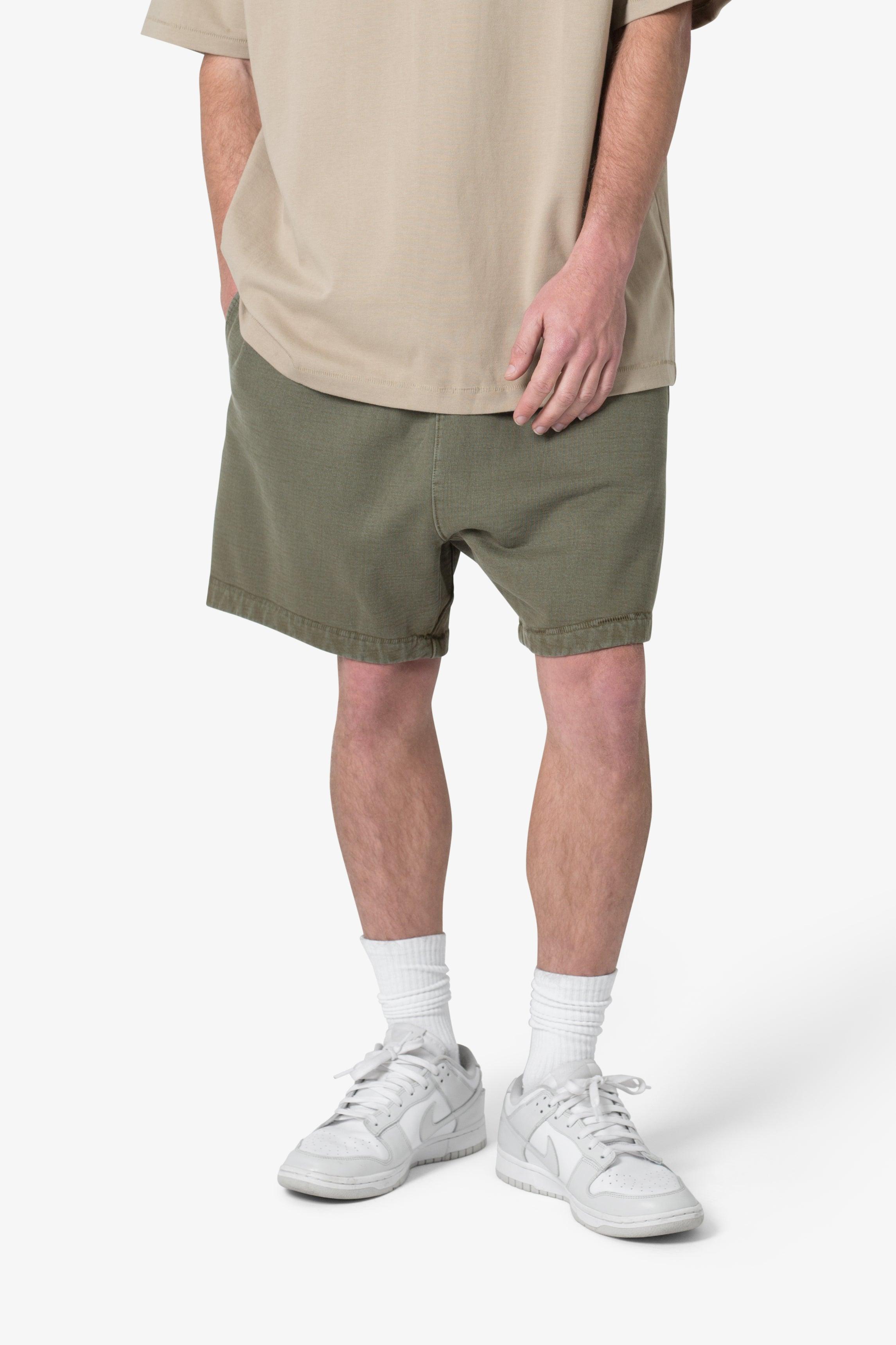 Heavy Every Day Sweatshorts - Washed Olive Product Image