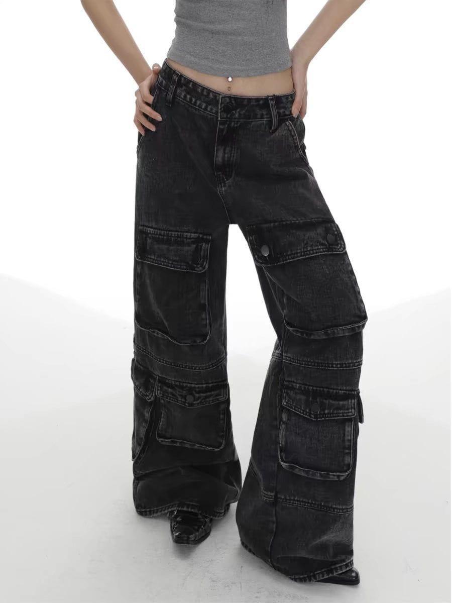 Aelfric Eden Washed Multi Pocket Jeans Product Image