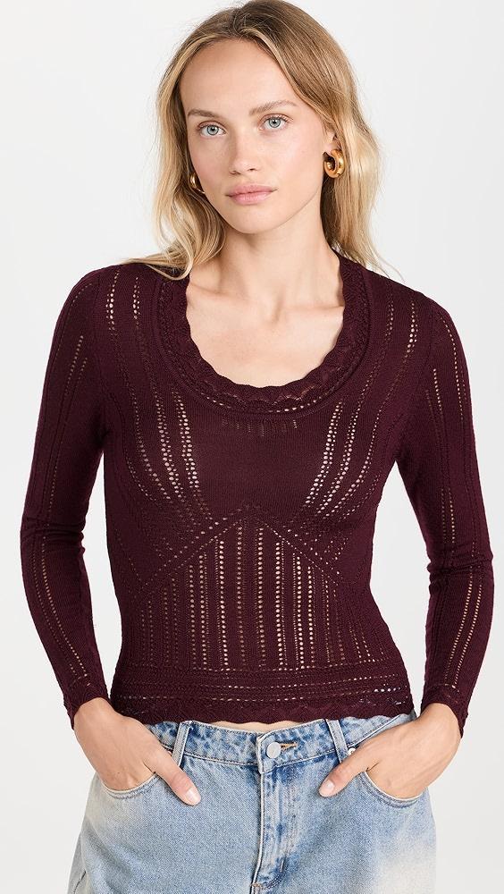 Sea Paxton Knit Long Sleeve Top | Shopbop Product Image