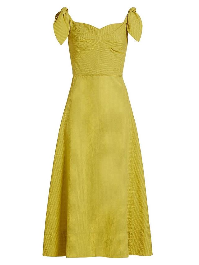 Womens Ashland Bow-Sleeve Cocktail Dress Product Image