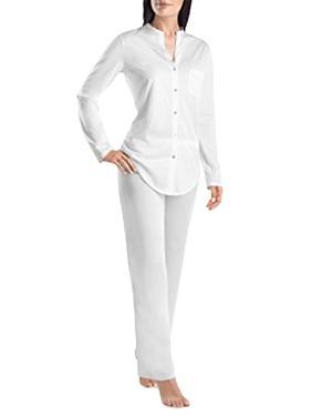 Womens Cotton Deluxe Pajama Set Product Image