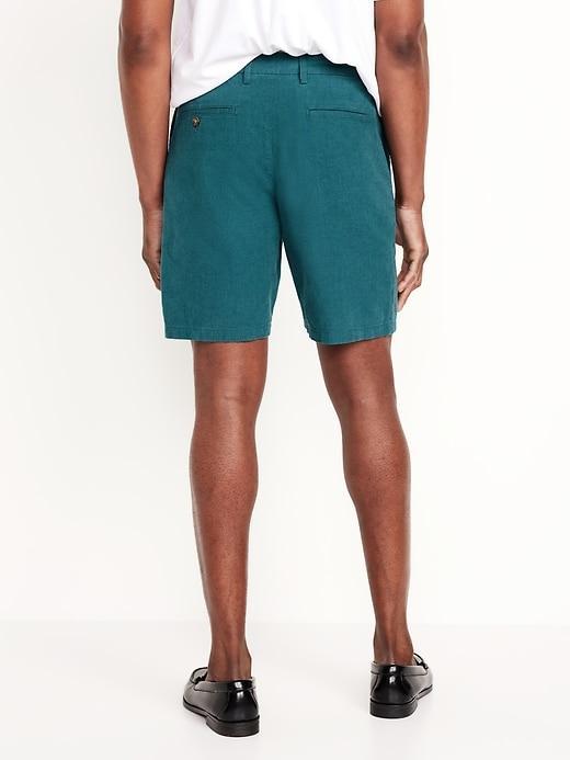 Rotation Chino Linen-Blend Shorts -- 8-inch inseam Product Image