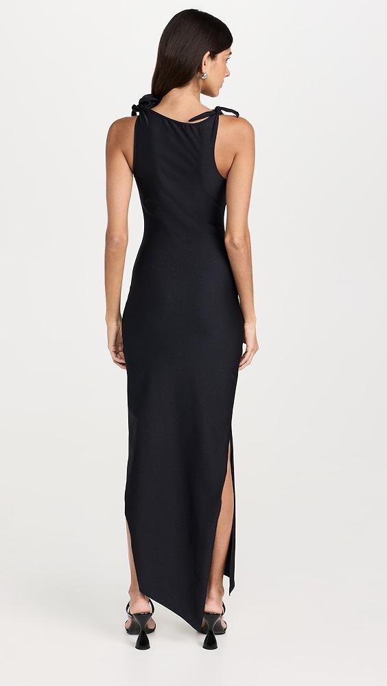 Coperni Asymmetrical Flower Gown | Shopbop Product Image