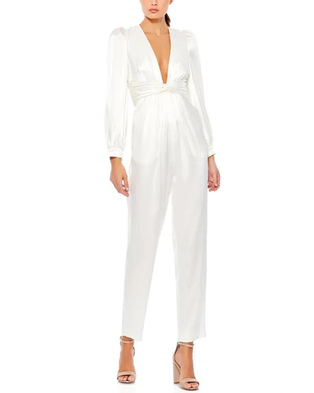 Jumpsuit In White Product Image