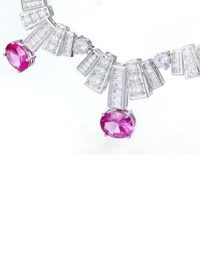 Keira Necklace (Pink) Product Image