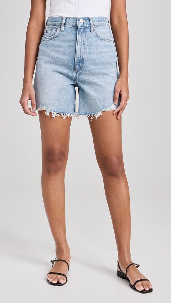 AGOLDE Stella High Rise Baggy Shorts | Shopbop Product Image