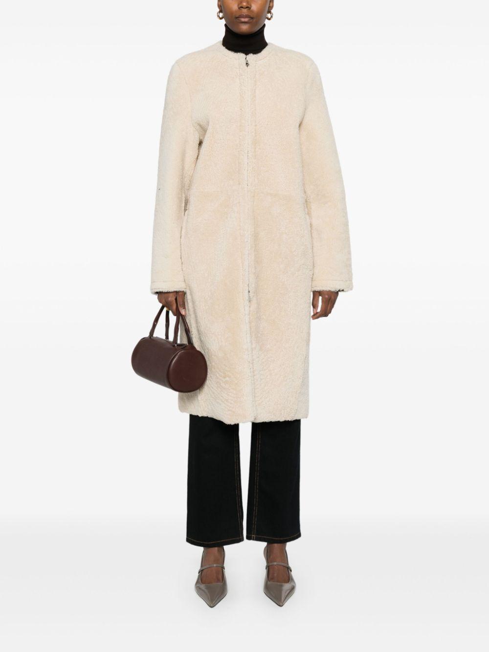 shearling coat Product Image