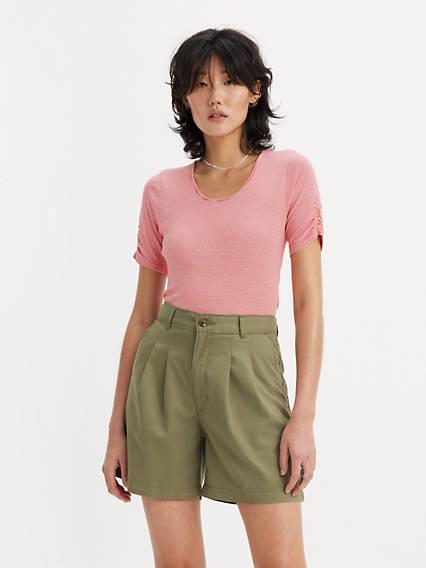 Levis Infinity Short Sleeve Ballet Top - Womens Product Image