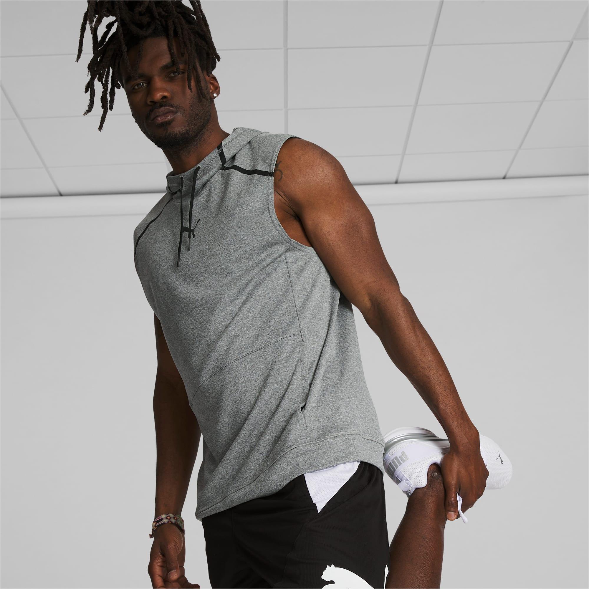 Tech Knit Men's Sleeveless Training Hoodie Product Image