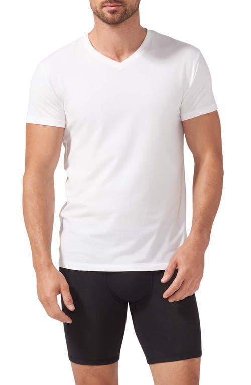 Tommy John 2-Pack Cool Cotton Slim Fit High V-Neck T-Shirts Product Image