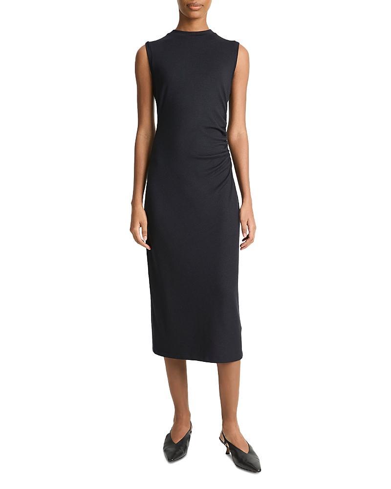 Vince Ruched Side Sheath Dress Product Image