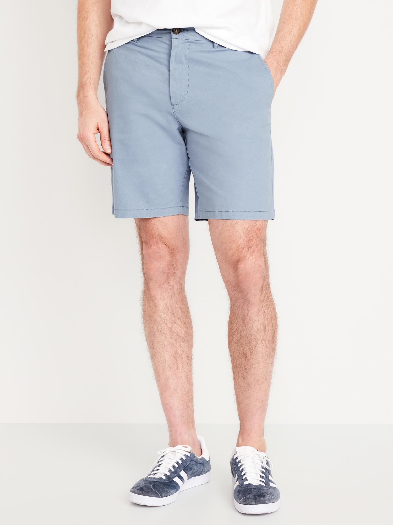 Slim Built-In Flex Rotation Chino Shorts -- 8-inch inseam Product Image