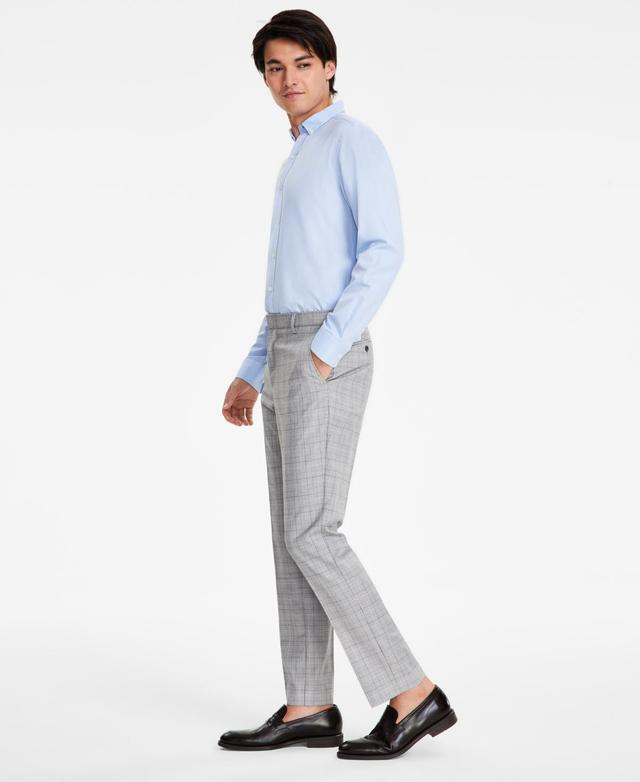 Tommy Hilfiger Mens Modern-Fit THFlex Stretch Patterned Performance Pants Product Image