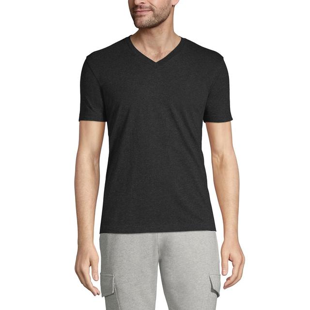 Big & Tall Lands End Super-T V-neck Tee, Mens Product Image