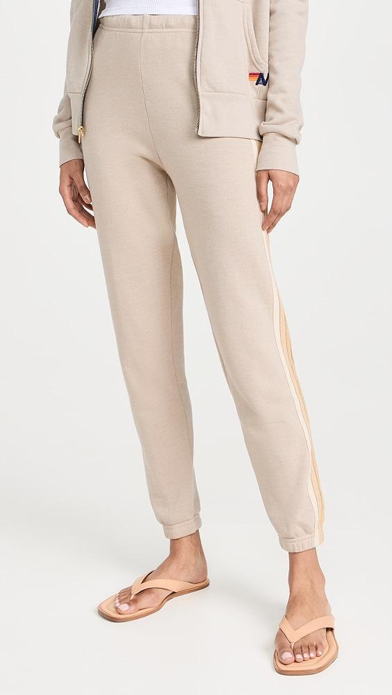 Aviator Nation 5 Stripe Women's Sweatpants | Shopbop Product Image