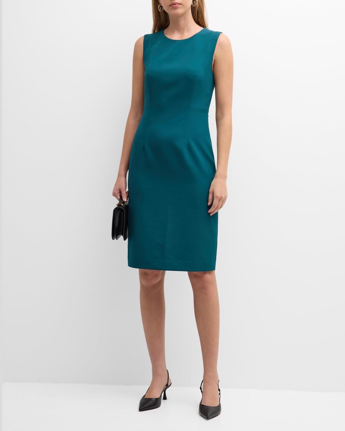 KOBI HALPERIN Meridian Twill Sheath Dress Product Image