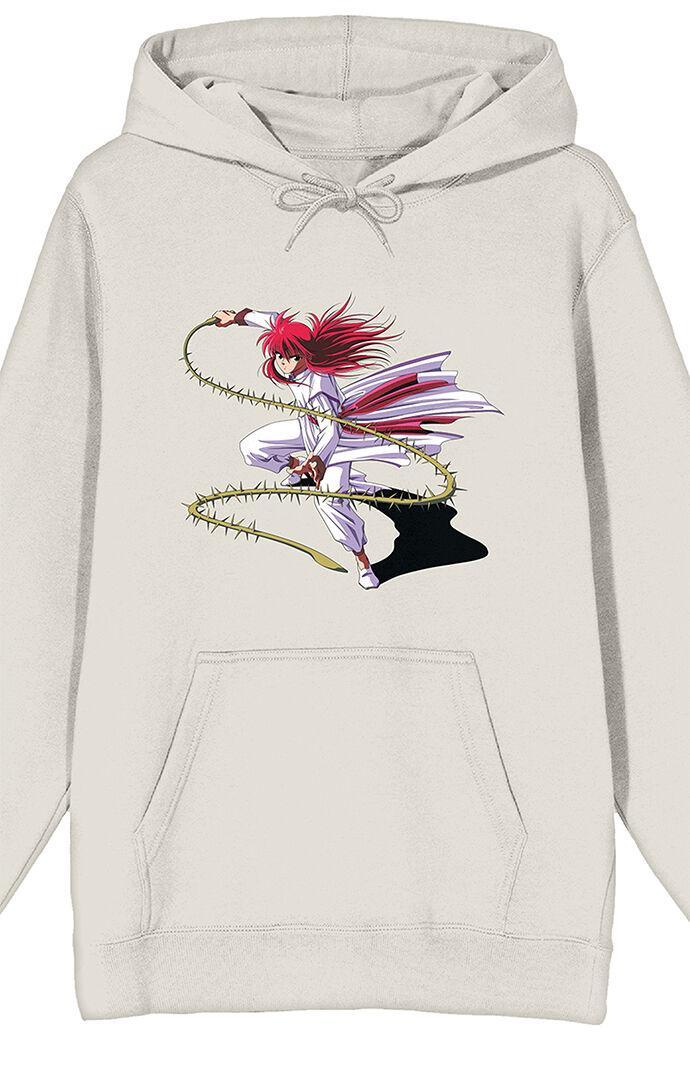 Mens Yu Yu Hakusho Yoko Kurama Anime Hoodie Product Image