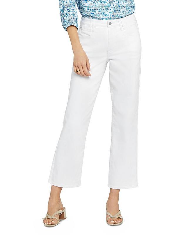 NYDJ High Waist Ankle Relaxed Straight Leg Jeans Product Image