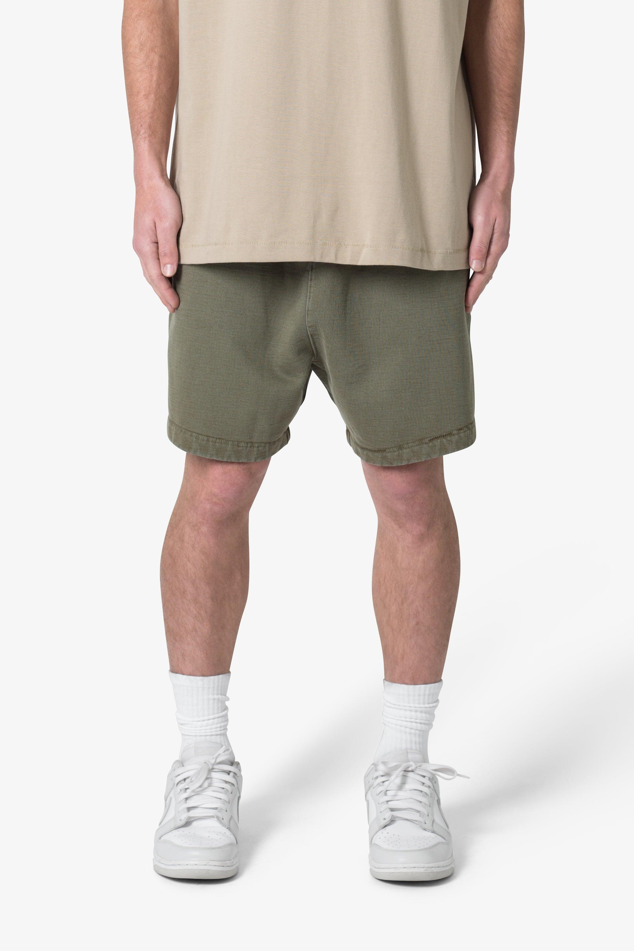 Heavy Every Day Sweatshorts - Washed Olive Product Image