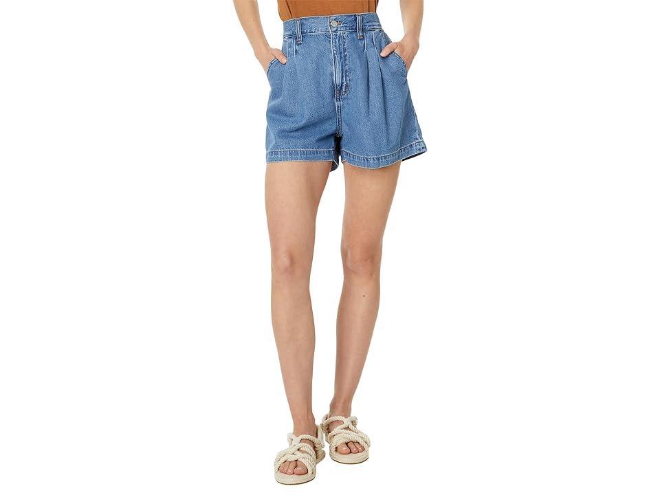 Madewell The Harlow Jean Short in Saltzman Wash Women's Jumpsuit & Rompers One Piece Product Image