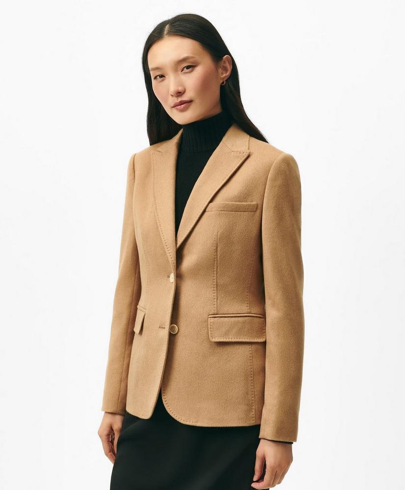 Camel Hair Blazer Product Image