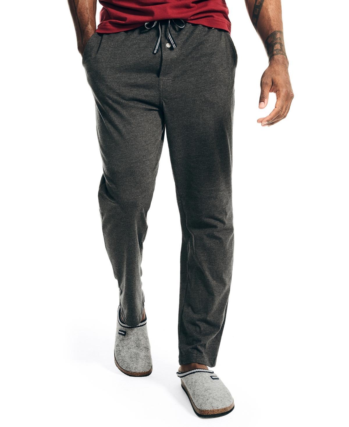 Nautica Knit Sleep Pants Indigo Heather) Men's Pajama Product Image