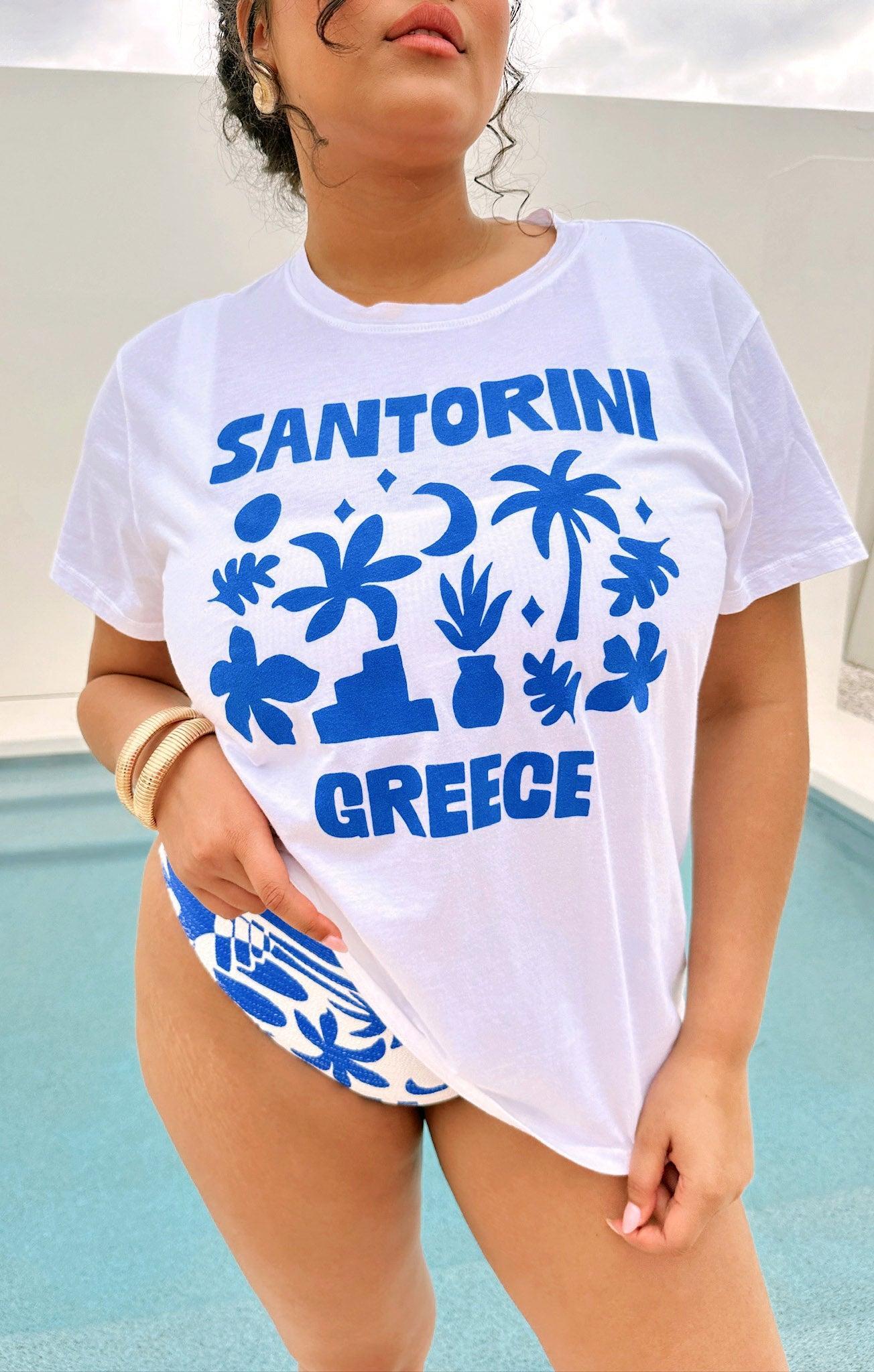 Travis Tee ~ Santorini Graphic Product Image