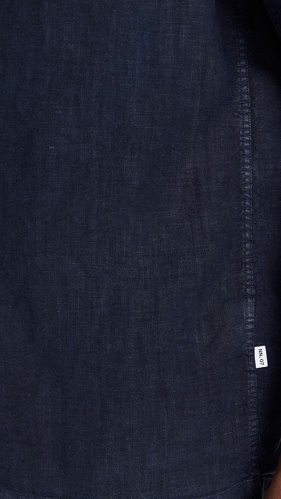 NN07 Julio Linen Camp Shirt | Shopbop Product Image