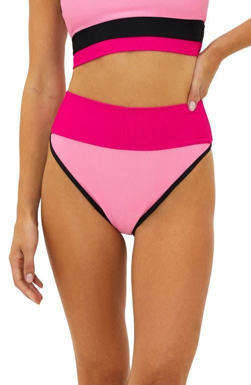 Beach Riot Emmy High Waist Bikini Bottoms Product Image