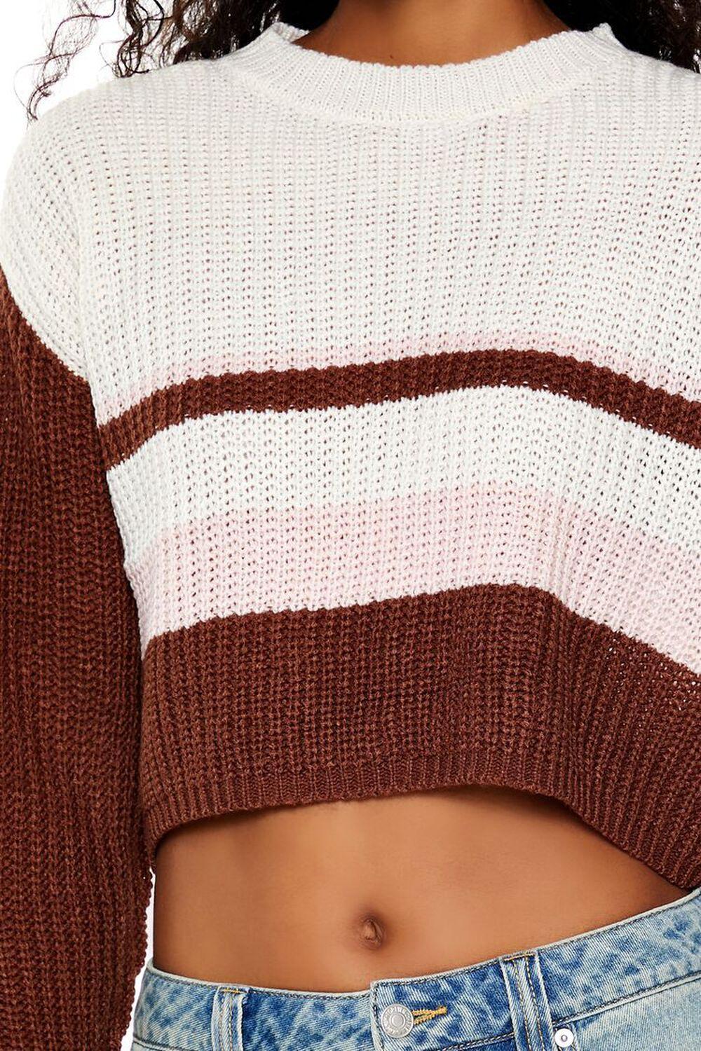 Colorblock Cropped Sweater | Forever 21 Product Image