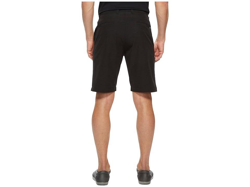 TravisMathew Beck Tic Weave Performance Stretch 9.5 Inseam Shorts Product Image