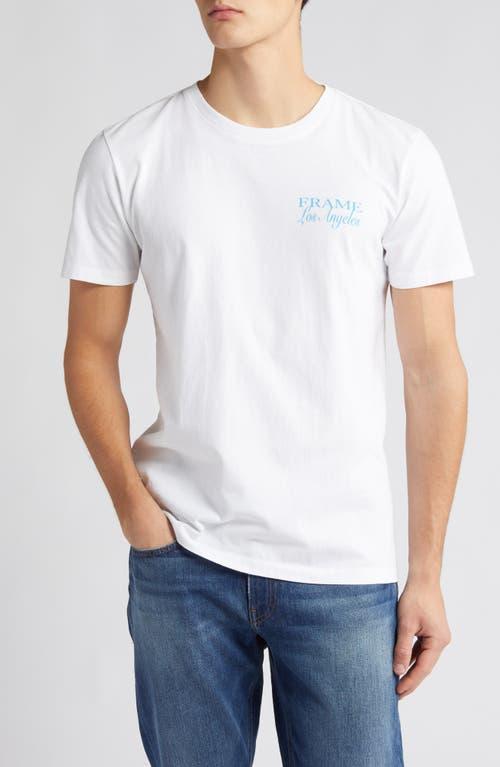 Mens LA Logo Cotton T-Shirt Product Image