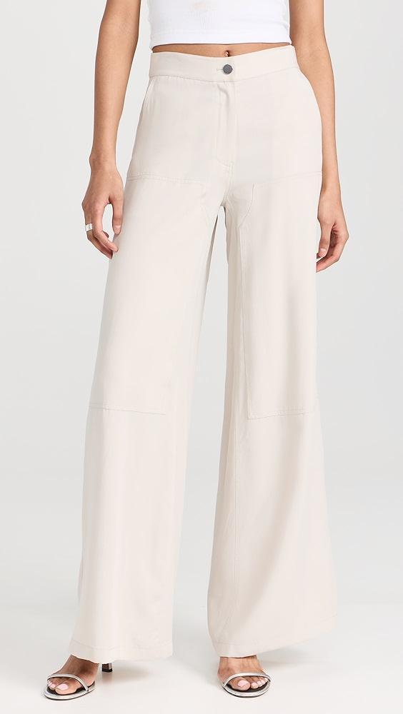 Theory Cargo Wide Pants | Shopbop Product Image