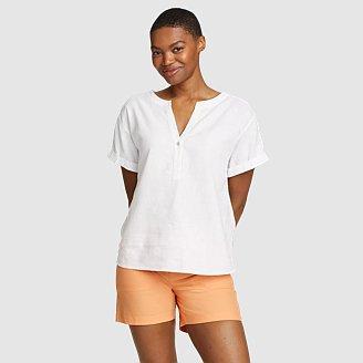 Women's EB Hemplify Short-Sleeve Beach Shirt Product Image