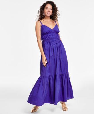 Women's V-Neck Maxi Dress, Created for Macy's Product Image