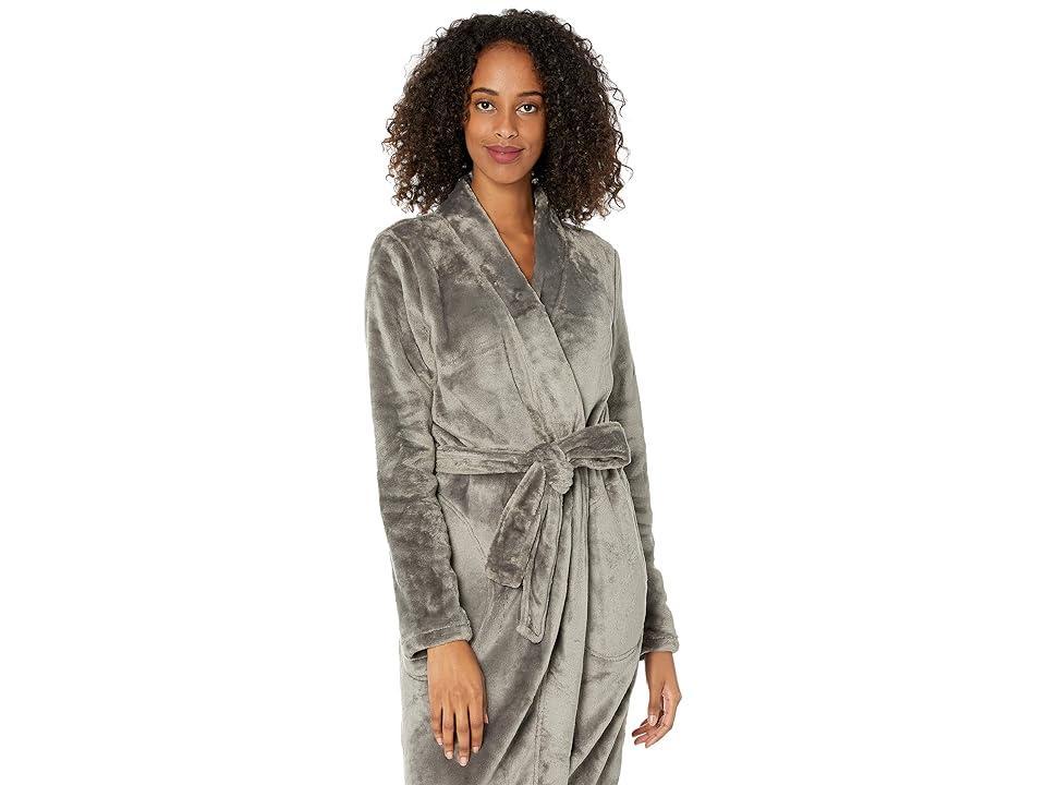 Ugg Womens Marlow Tie-Waist Long-Sleeve Fleece Bath Robe Product Image