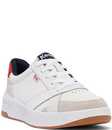 Keds Womens The Court Leather Sneakers Product Image