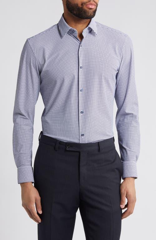 Boss by Hugo Boss Mens Performance-Stretch Slim-Fit Shirt Product Image