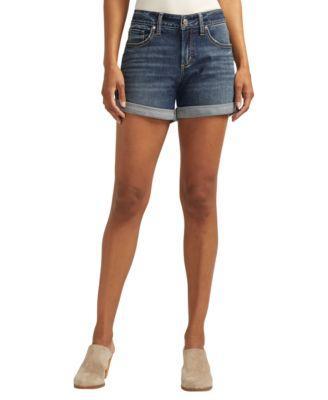 Silver Jeans Co. Womens Boyfriend Mid Rise Shorts product image