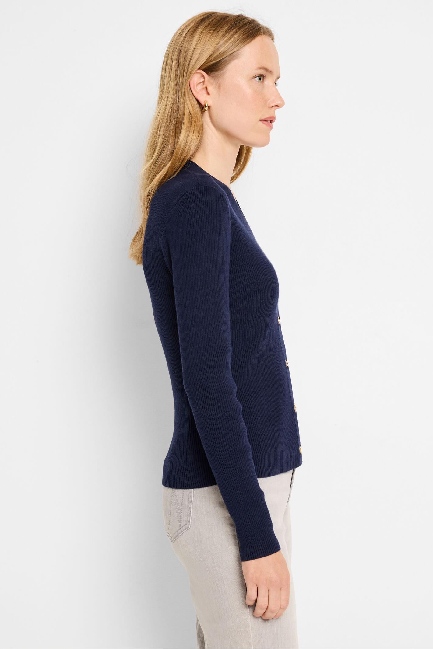 Toggle Sweater- Dark Indigo Product Image