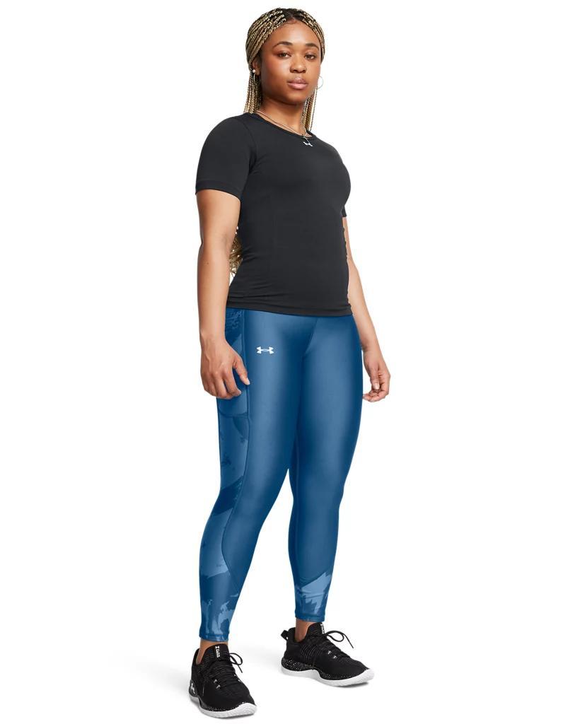 Women's HeatGear® Printed Ankle Leggings Product Image