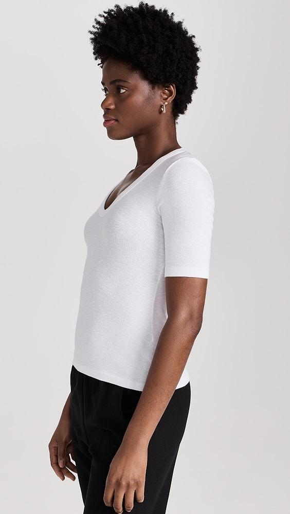 Enza Costa Textured Rib Top | Shopbop Product Image