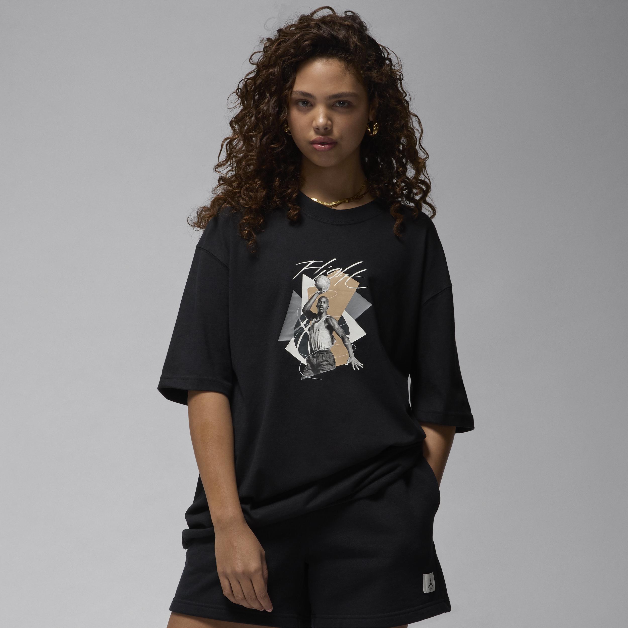 Womens Jordan Oversized Graphic T-Shirt Product Image