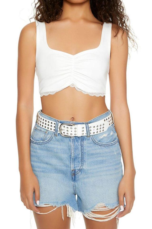 Studded Faux Leather Belt | Forever 21 Product Image