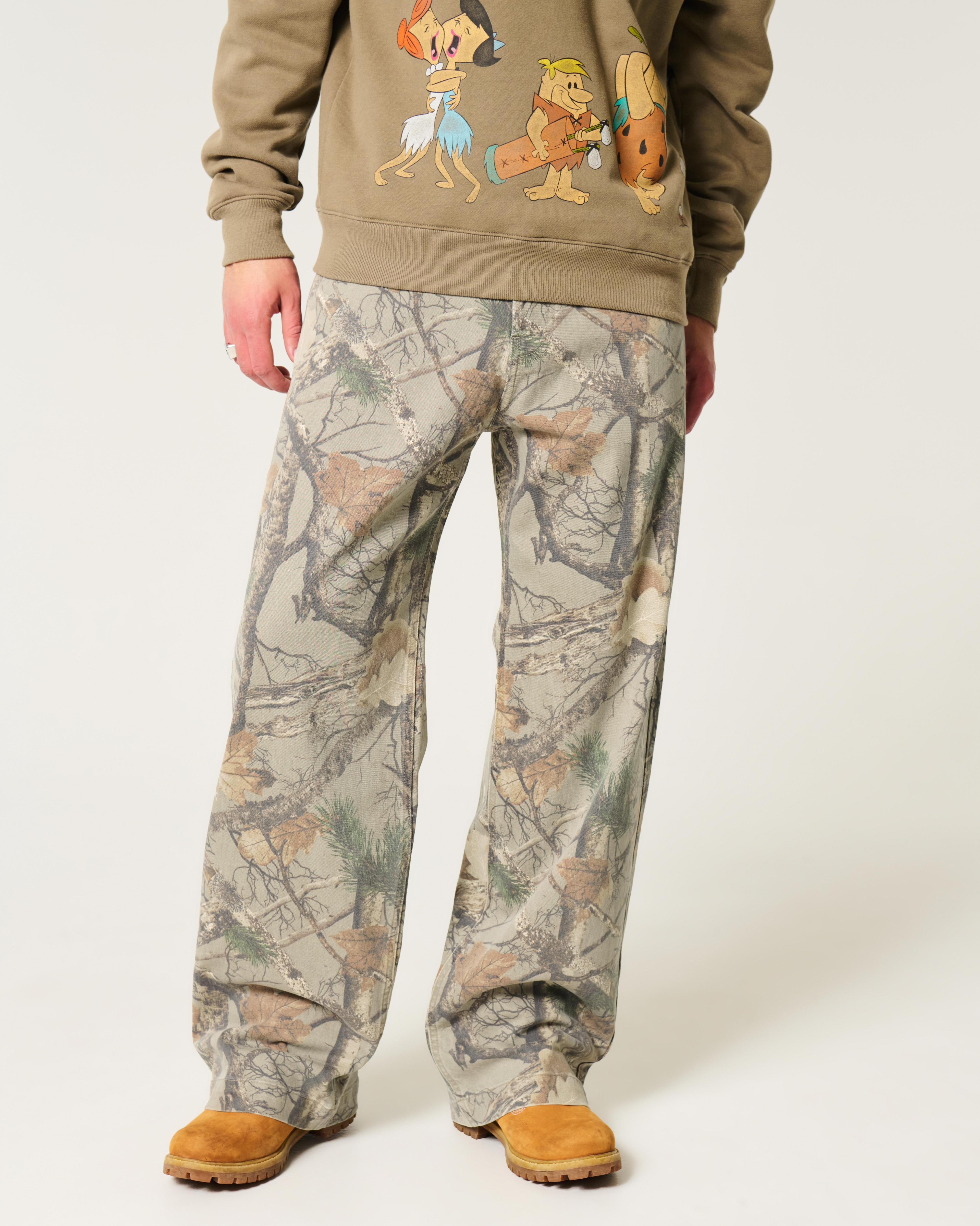 Camo Super Baggy Jeans Product Image